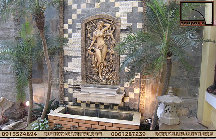 Đ&agrave;i phun nước phong c&aacute;ch ch&acirc;u &Acirc;u